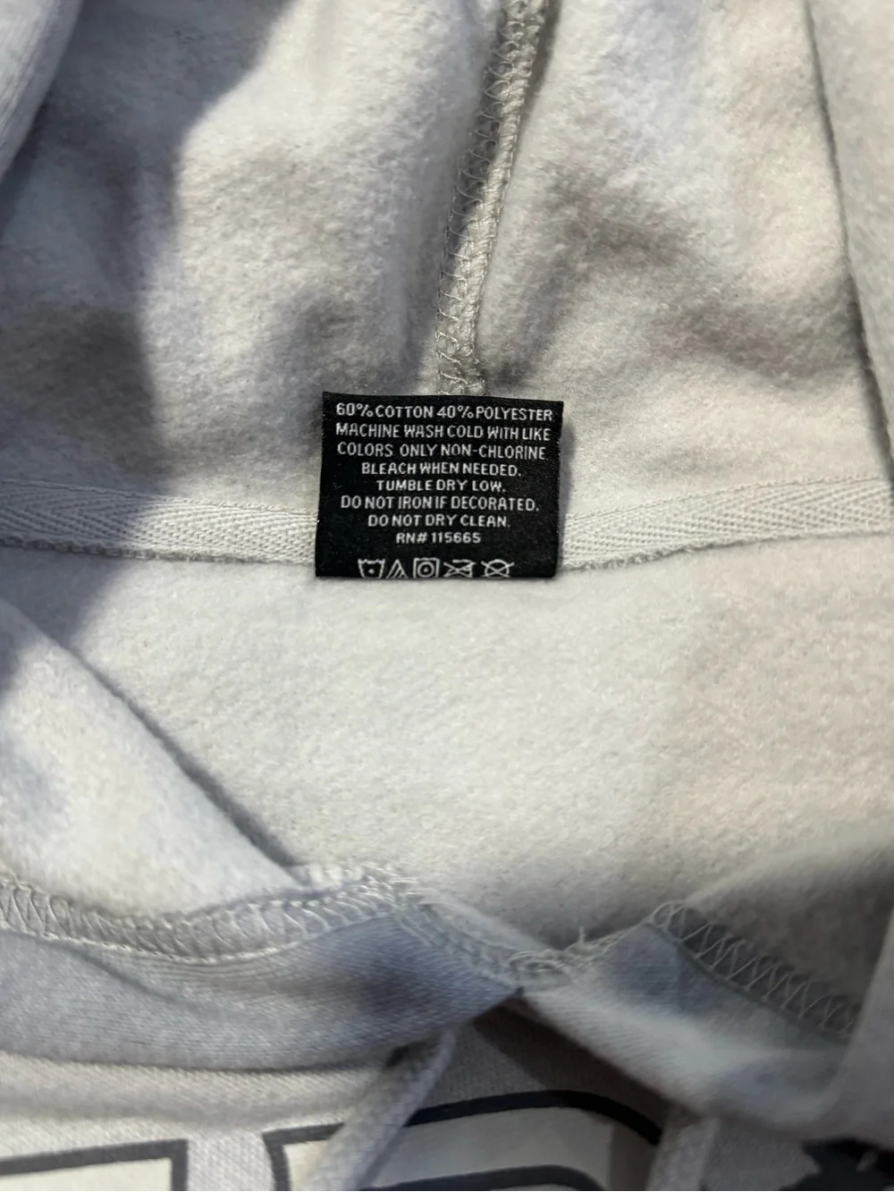 Led Zeppelin Gray Tie-Dye Crewneck Hoodie. - Picture 7 of 8